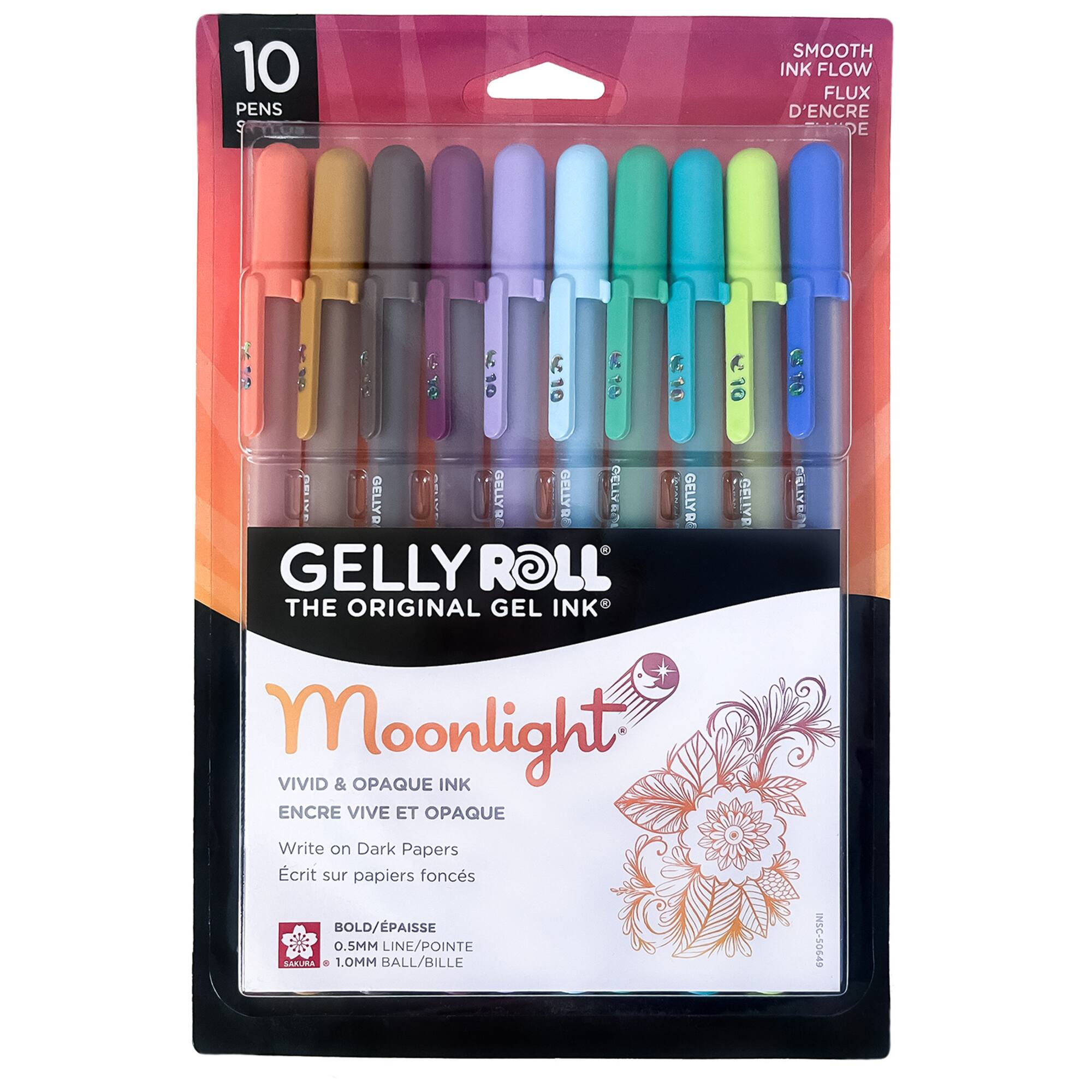 Gelly Roll® Moonlight® 10Twilight & Daylight Gel Pen Set
